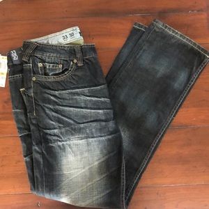 NWT- INC men’s dark washed jeans size 33x30